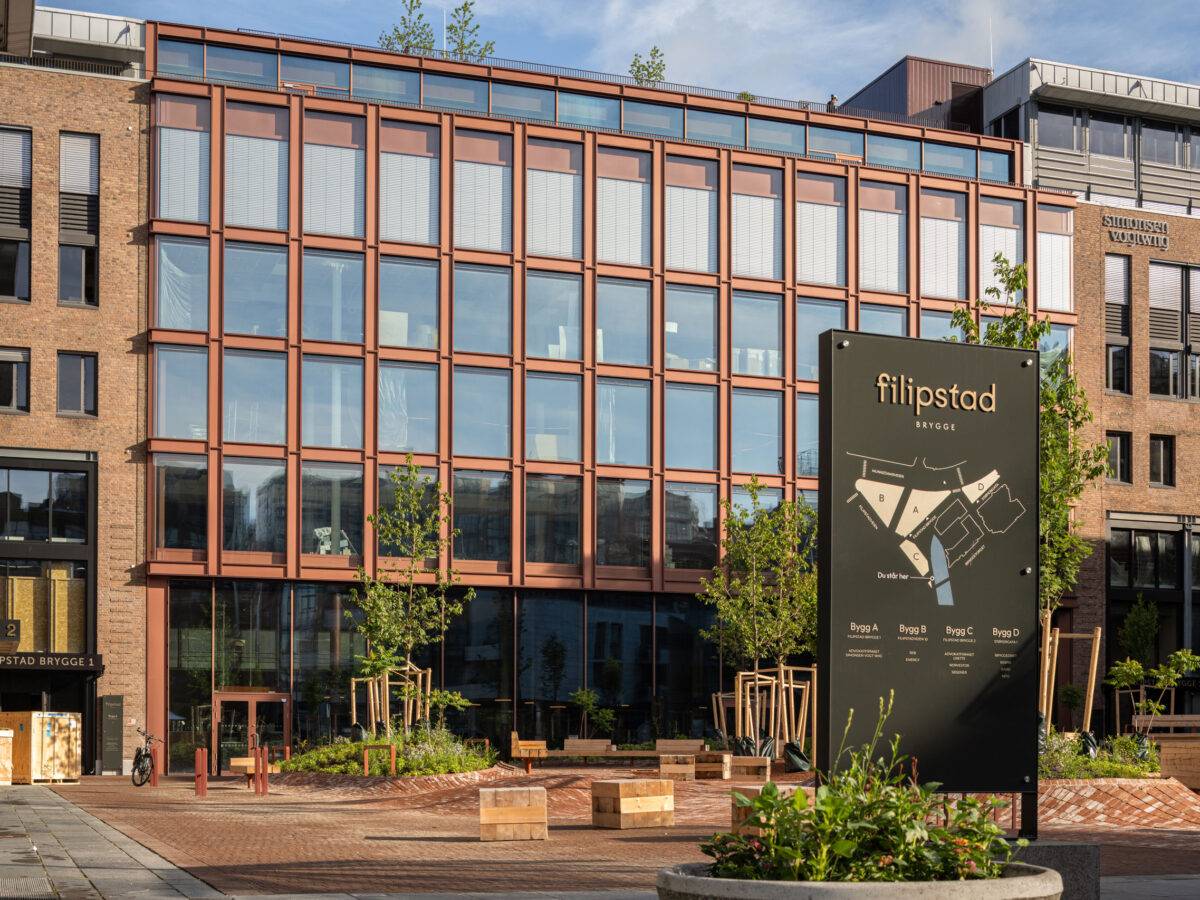 fasaden på filipstad brygge 1
