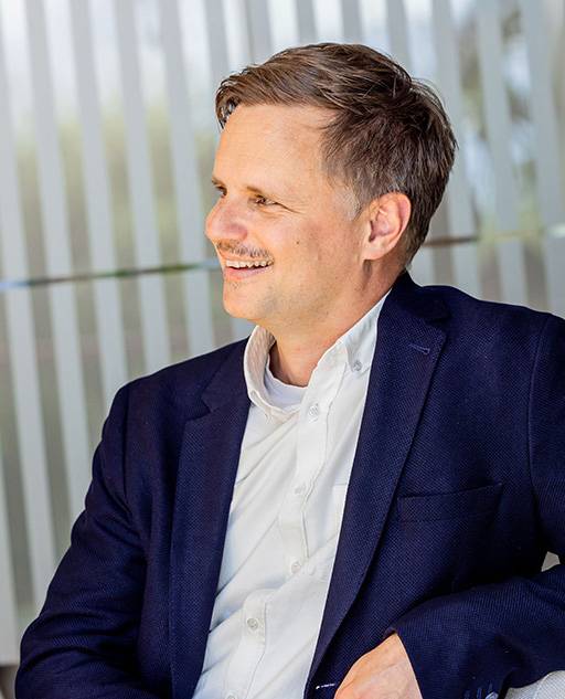 portrett av Vidar Fiskum